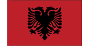 Flag of ALBANIA