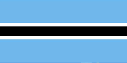 Flag of botswana