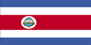 Flag of COSTA RICA