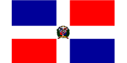 Flag of DOMINICAN REPUBLIC