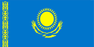 Flag of KAZAKHSTAN