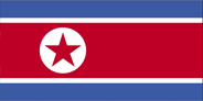 Flag of KOREA NORTH