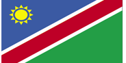 Flag of NAMIBIA