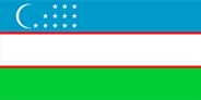 Flag of UZBEKISTAN
